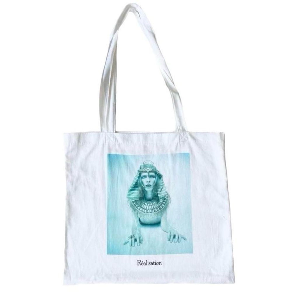 réalisation par david bowie tote bag 🫧🍸☆